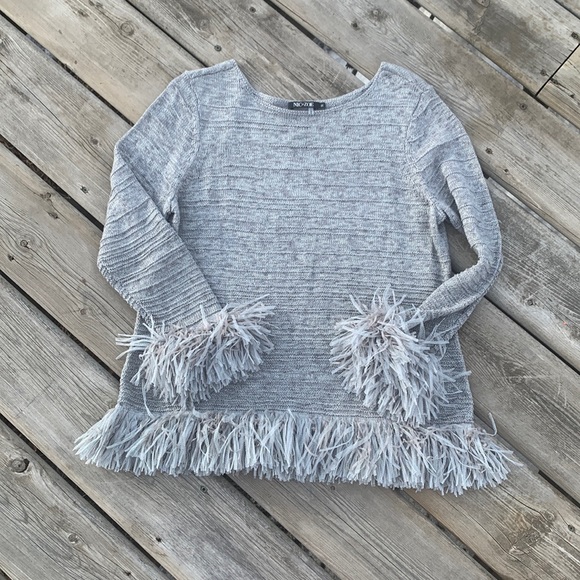 NIC and ZOE
Run Around Fringe-Trim Sweater - Picture 3 of 9